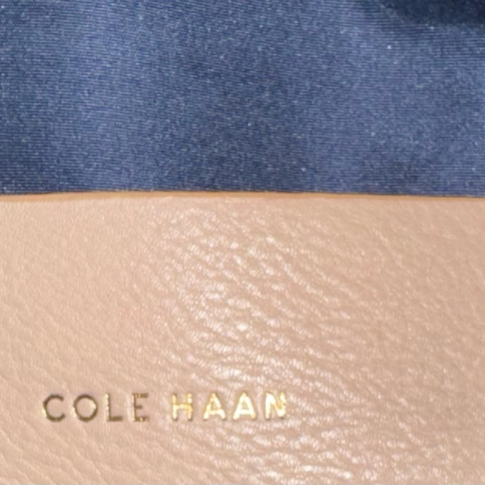 Cole Haan Tan Leather Tote Bag - Picture 6 of 7
